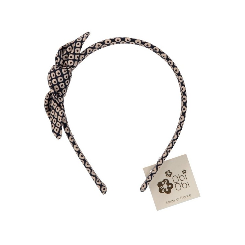 Japanese Fabric Bow Headband 