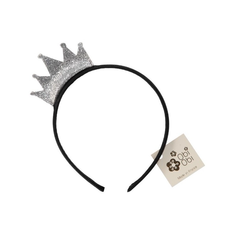Serre-tête Couronne Argent