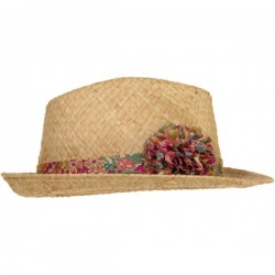 Margaret Annie Liberty Pom Straw Hat