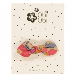 Child Bow Hair clip - Liberty Fluo The
