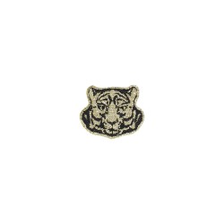 Gold tiger brooch
