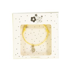 Gold pineapple bracelet