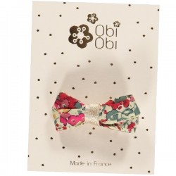 Lot de 12 barrettes Liberty Duval. Mix 4 couleurs.