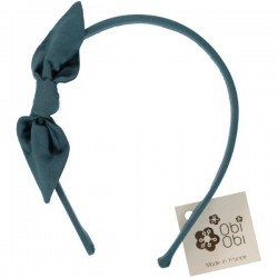 Set of 6 Japanese fabric Bow Headbands. Mix 3 colors. 