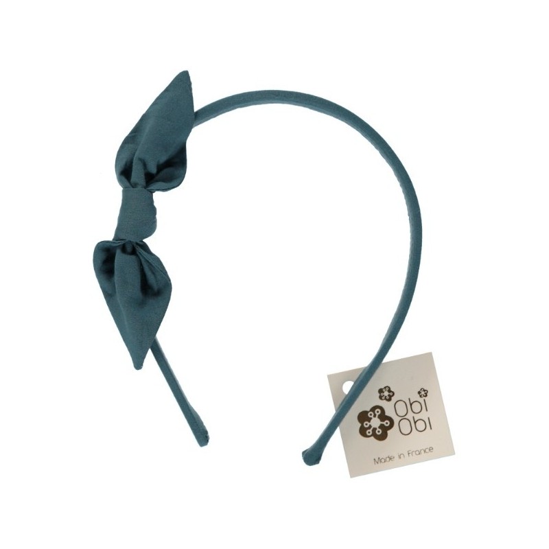 Set of 6 Japanese fabric Bow Headbands. Mix 3 colors. 