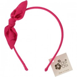 Set of 6 Japanese fabric Bow Headbands. Mix 3 colors. 